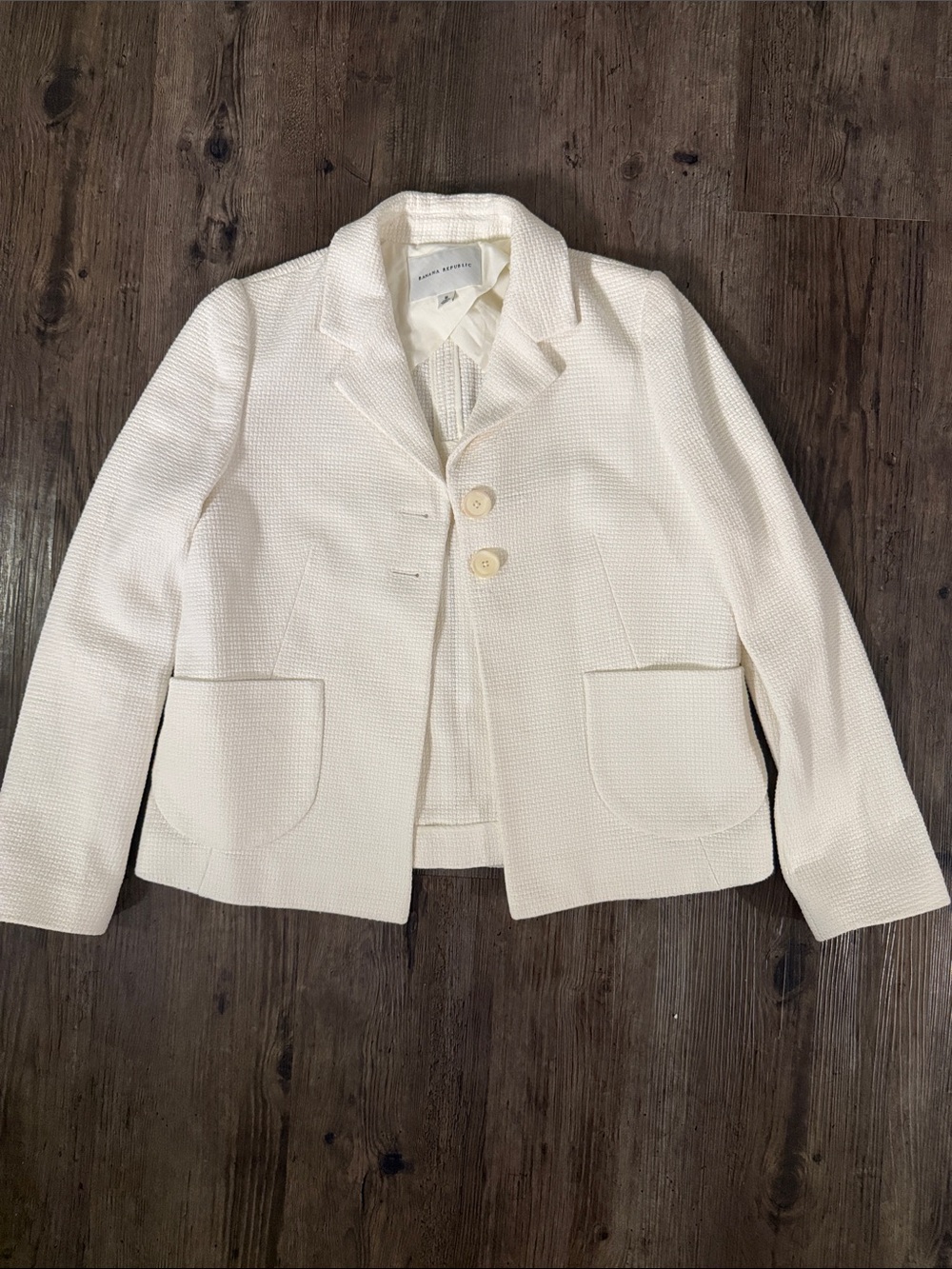 Banana Republic Textured Blazer Jacket